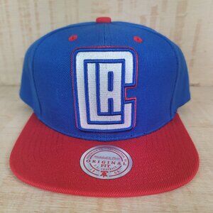 Los Angeles Clippers Hat Cap NBA Basketball Mitchell & Ness Adjustable Snapback